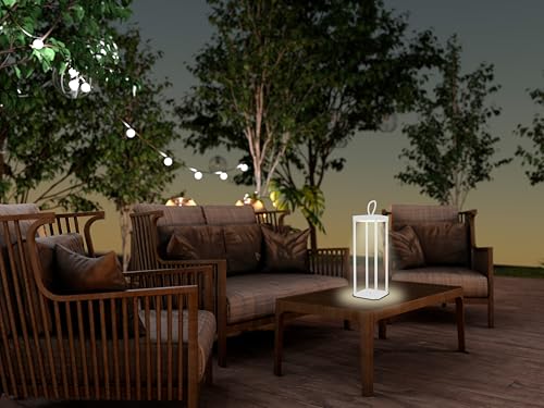 Lanterne LED nomade pour table de jardin et camping BEPER intensité variable 12h autonomie - 8