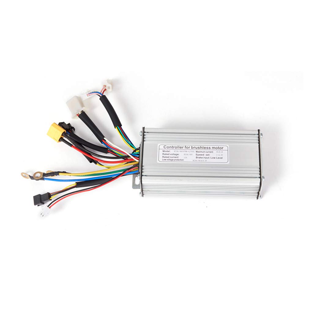 Centralina Monopattino Elettrico Controller Fit For 36/48V 250/350/500W Bicicletta Elettrica Motore del Mozzo Brushless Onda Sinusoidale Controller E-bike Programmatore Brushless Motor Controller(Sine