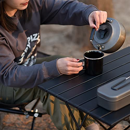 Table de camping pliable en aluminium compacte pour éviter l'encombrement - 3