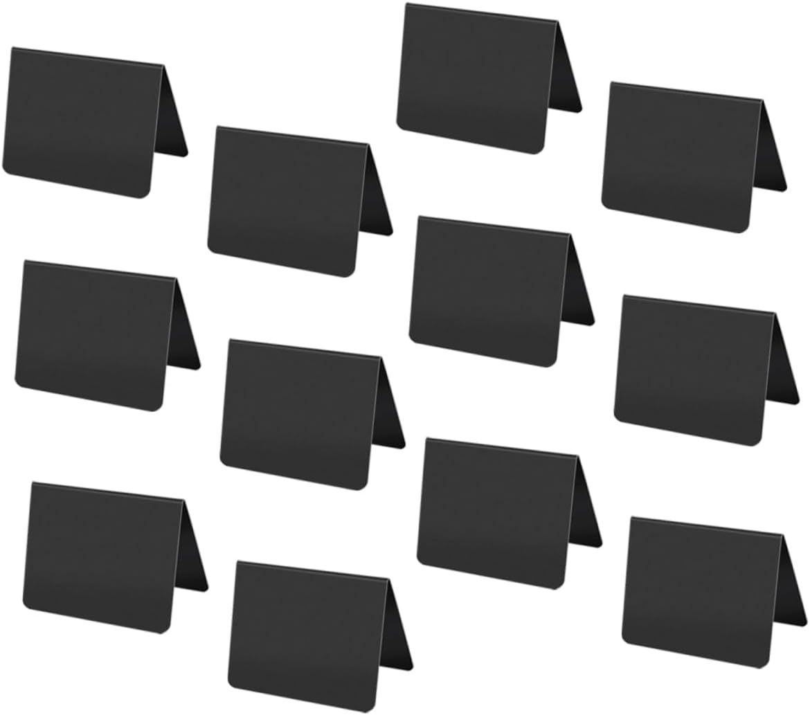 15Pcs Chalkboards for Menu Display Multi Functional Erasable Signs for Parties Weddings Restaurants and Home Use Decorative Blackboards with Stand