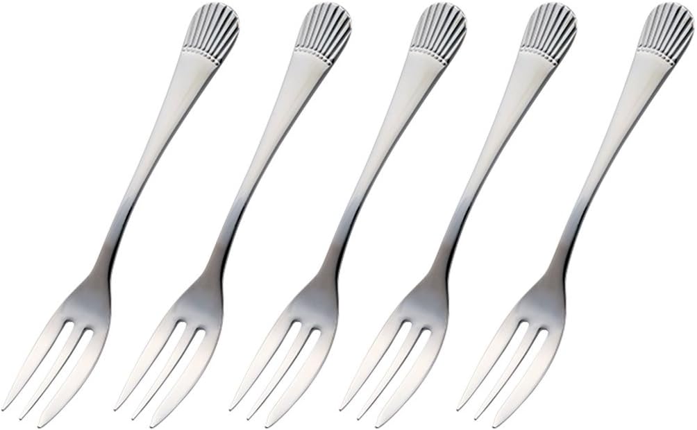 ノリタケ(Noritake) Cake Set (5 Pieces), 長さ:約13.5cm, 07:Fork