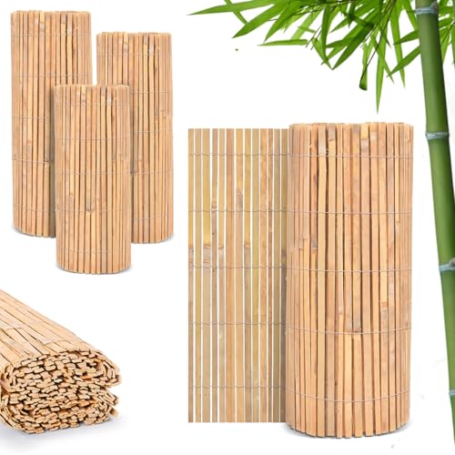 How to put up bamboo screening without a fence How to put up bamboo screening without a fence