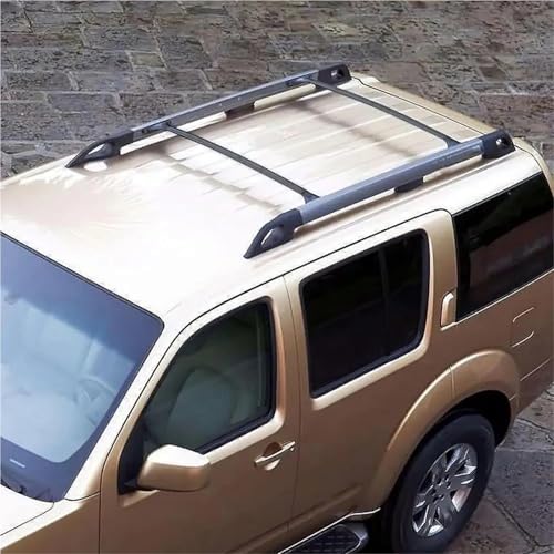 Barra portaequipajes aluminio Nissan Pathfinder 2005-2012 con acabado resistente 6