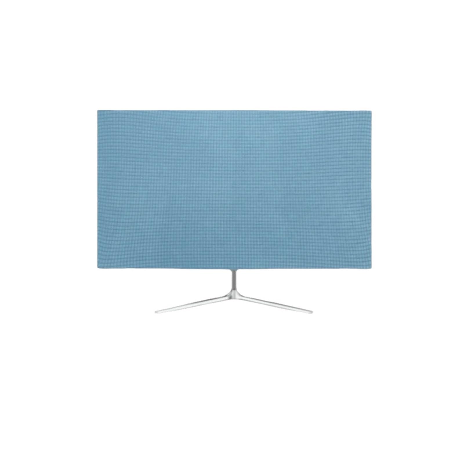 27-30 Inches Dustproof Cover Cloth Solid Color Protective Full Coverage High Elastic Computer Screen Monitor Case for Computer(Color2,S)
