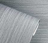 Pelar y pegar papel pintado: nuestro papel tapiz impermeable adhesivo es fácil de aplicar, con líneas de cuadrícula en la parte posterior, fácil de medir y cortar, puede cortarlo fácilmente en cualquier tamaño y forma que desee con tijeras, más simple y práctico, ahorrando su tiempo y presupuesto. El papel pintado impermeable de vinilo para muebles se adapta fácilmente a cualquier tamaño y mueble, ¡le da a sus paredes, muebles y hogar un aspecto completamente nuevo!