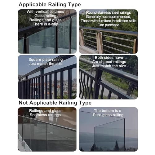 Table de balcon pliable pour balustrade : la solution gain de place terrasse - 4