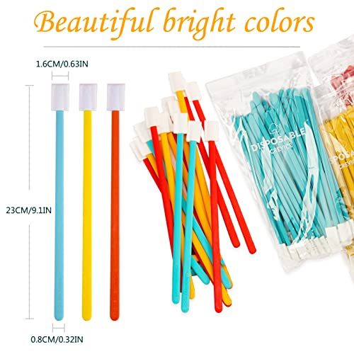 Image of Crevice Cleaning Brush, Crevice Cleaning Tools kit, Disposable Toilet Brush,Crevice Cleaning Brushes for Household Use, Detailing Cleaning Tools for Car,Blue 50Pcs