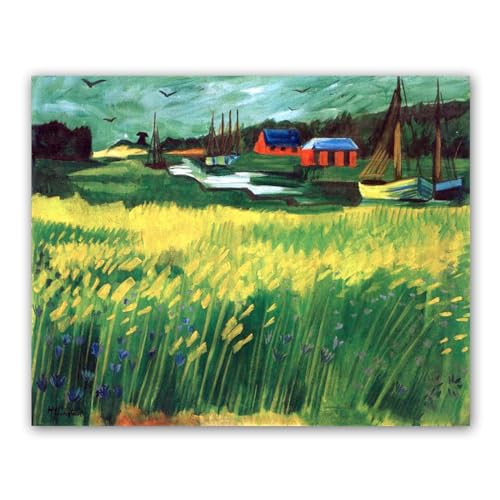 Tableau abstrait M.Grey Day 30x36cm sans cadre pour decoration murale