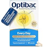 Optibac Every Day - Vegan Daily Digestive Supplement - 30 Capsules