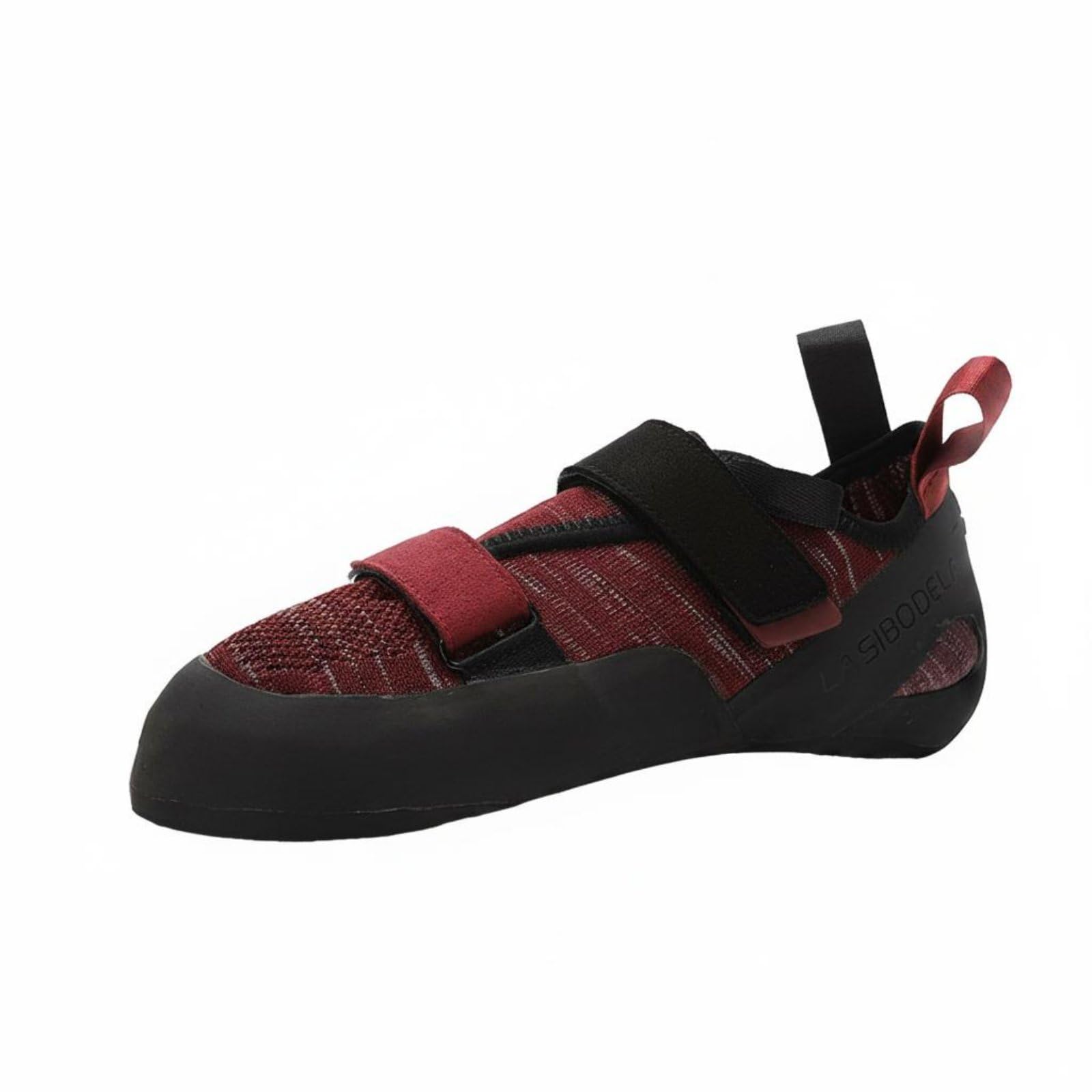 TRENDYNEST Comfortable Beginner Climbing Shoe Easy to Wear Entry-Level Climbing Shoe Slip-Resistant Sports Footwear High Traction for Beginners, Men, Women, Bouldering, Training, Black Red, 36-image-27