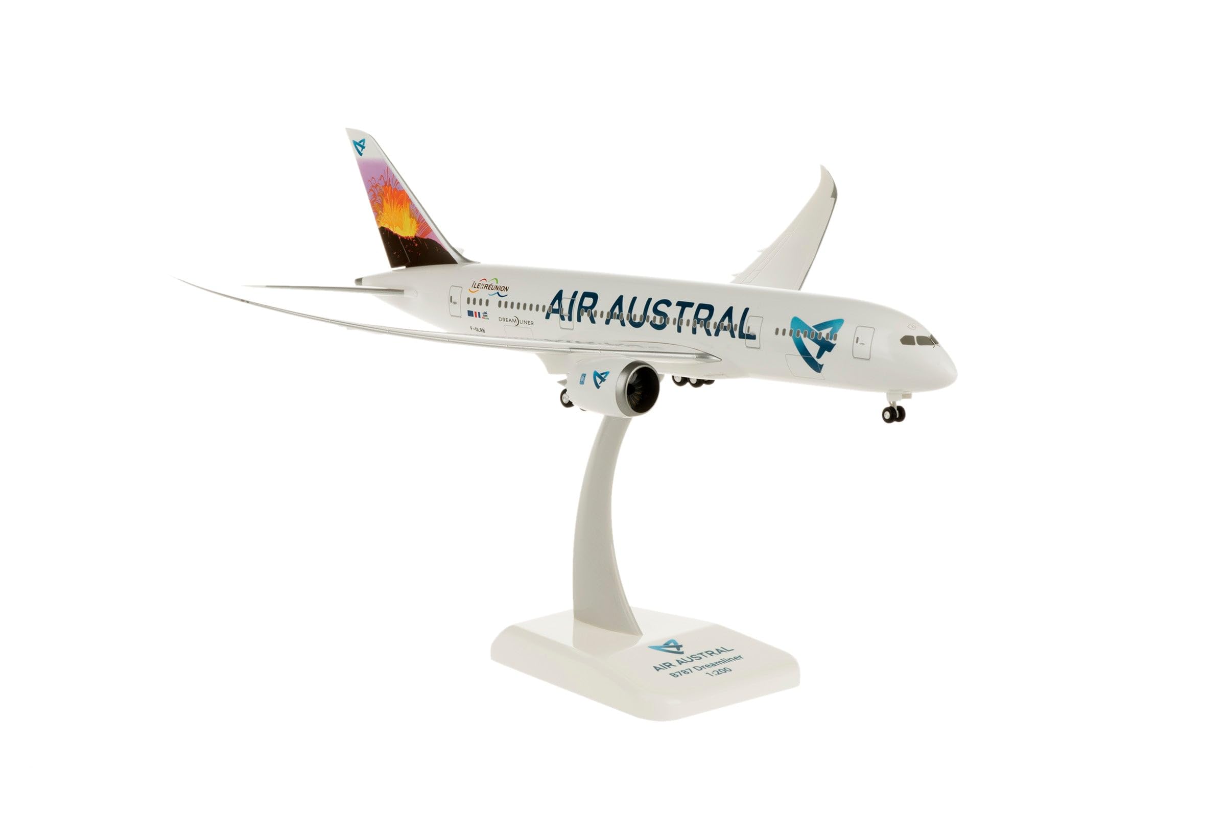 Unbekannt Boeing 787-8 Air Austral Volcano Échelle 1:200 : Amazon