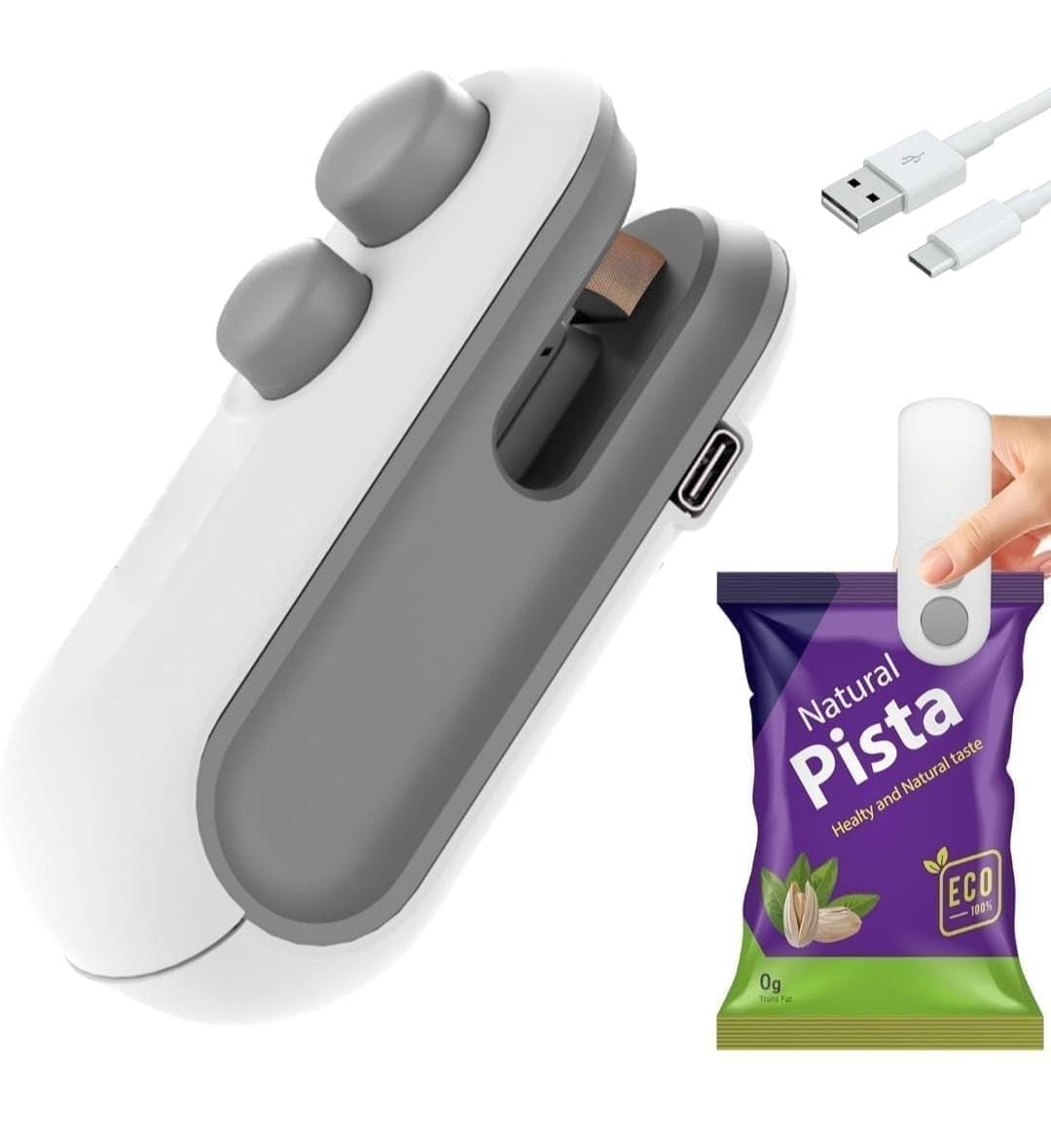 Cravico Handheld Mini Sealing Machine – Portable Food & Snack Bag Sealer – Battery Powered Clip for Chips, Plastic Bags, Fresh Storage – Compact Heat Sealer Tool for Kitchen or Travel-image-31
