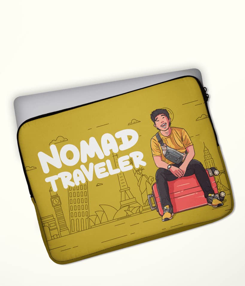 Creative Dukaans Yellow Laptop Sleeve Compatible for Laptops & Macbooks (14.1) (B0C4H4NBYB) Amazon Price History, Amazon Price Tracker