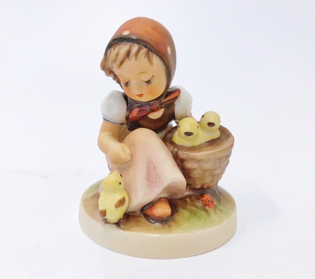 Amazon.co.jp: ドイツ製 Goebel ゲーベル社 フンメル人形 Chick Girl 
