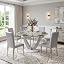 6 Light Gray Chairs 024