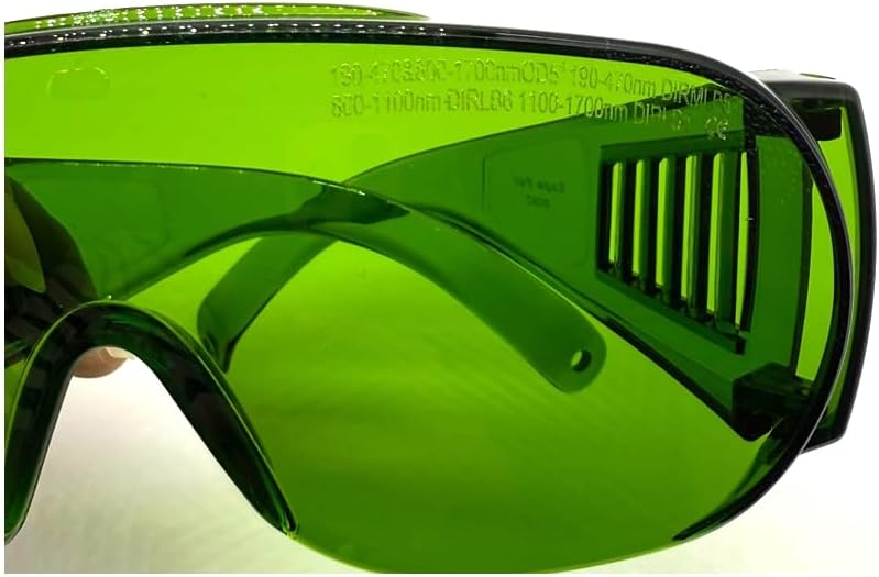 OD5+ 190-470nm & 800-1700nm Laser Protective Goggles 808nm 980nm 1064nm 1550nm Safety Glasses CE