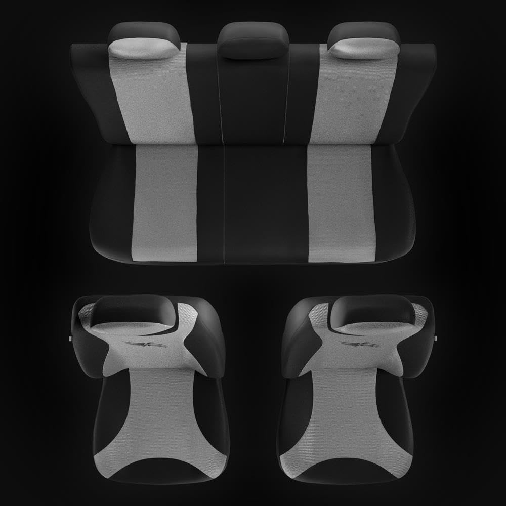 Housses De Sièges Universelles XL-G Grises Pour Volkswagen New Beetle (1998-2005) - Neuf