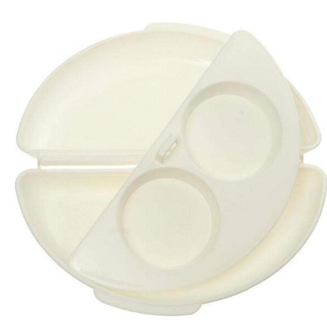 PiniceCore 1pcs Microwave Omelette Maker Two Eggs Microwave Omelet Cooker Pan Microwavable Cooker Omelette Eggs Steamer Home Kitch