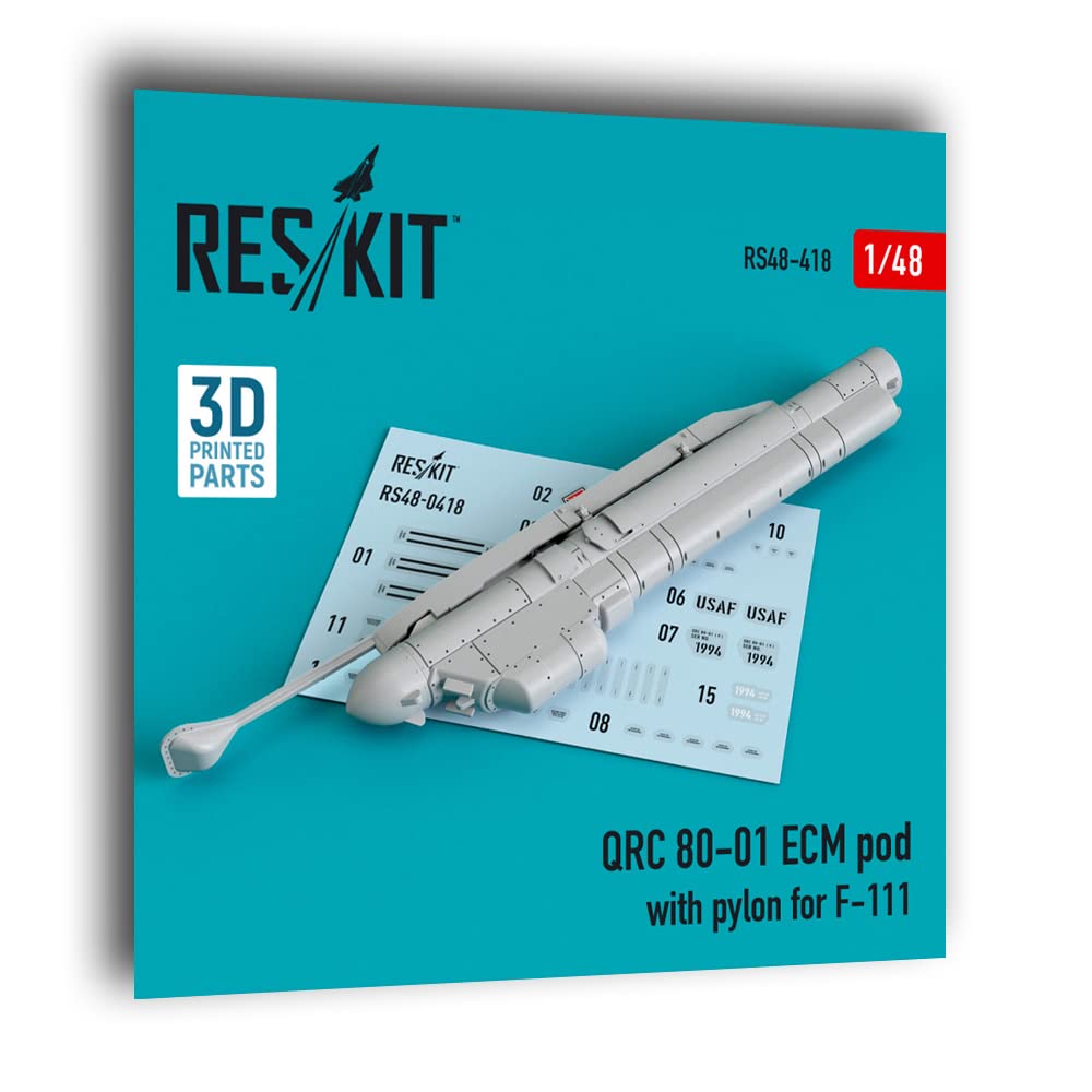ReskitRS48-0418 1/48 QRC 80-01 ECM pod with Pylon for F-111