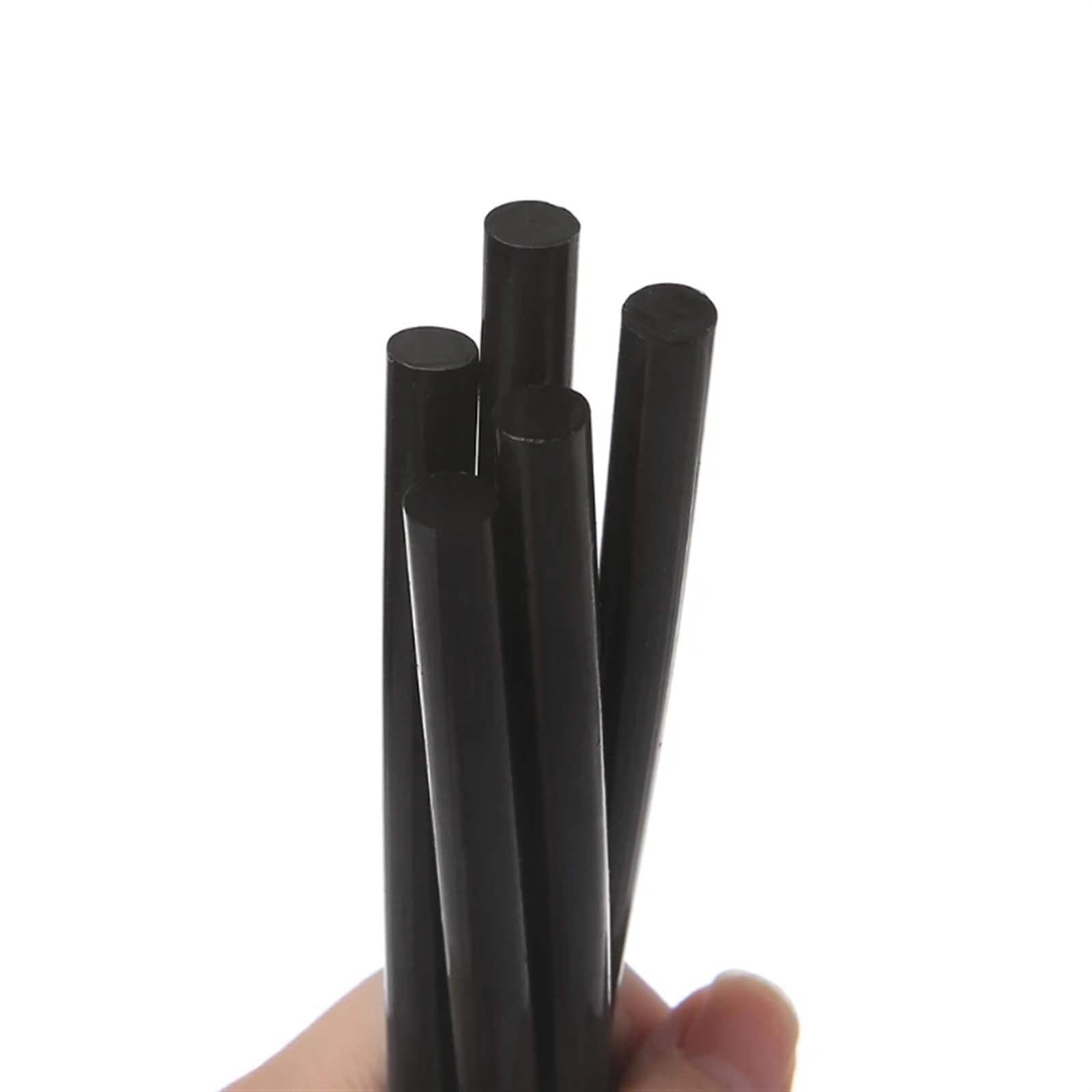 Colla a Caldo Stick di Colla a Caldo Nero ad Alta adesività 11mm/7mm for Strumento di Riparazione Fai da Te(7 x 100mm 50pcs)