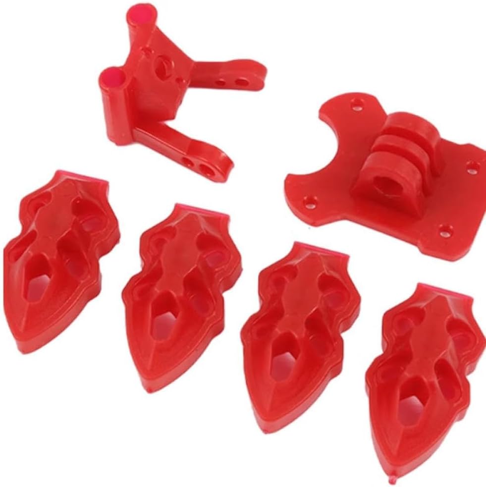 Mark4 Printed Set Motor Camera Mounting Base Compatible with Drone Models Quadcopter Models(Red)