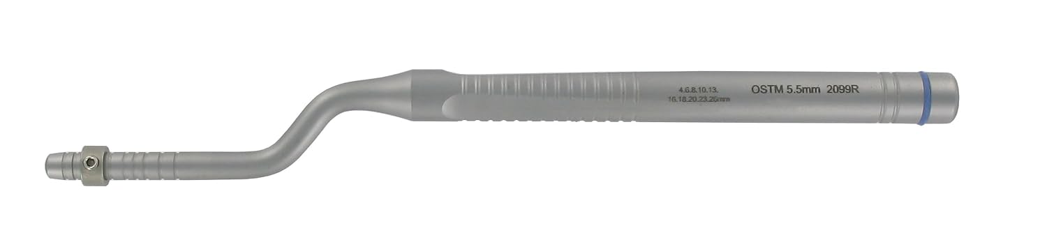 2099R Osteotome 5.5MM Convex L/A Offset Wi Key 4-6-8-10-13-16-18-20-23-26MM