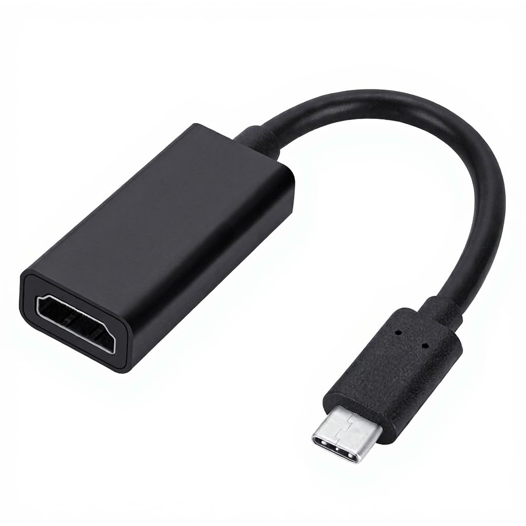 Type-C to HDMI Cable 4K Ultra HD Output ‚ Oxygen‚ Free Copper, Nickel‚ Plated Connectors ‚ 2‚ Meter, 30Hz, 4K30HZ ‚ Ideal for 4K Monitors, TVs, Sony Displays