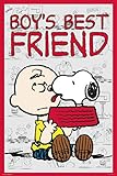Pyramid America Peanuts Boys Best Friend Snoopy Charlie Brown Comic Strip Characters Cool Wall Decor...