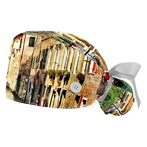 Chapeaux bouffants et casquettes de travail ajustables JDEZ