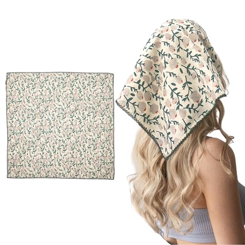 CHHIICC Cotton Bandana,Large Bandanas for Women,Head Coverings for Women,Head Scarf Handkerchief, Square Scarf Headband Lightweight Multi-purpose Scarves 27