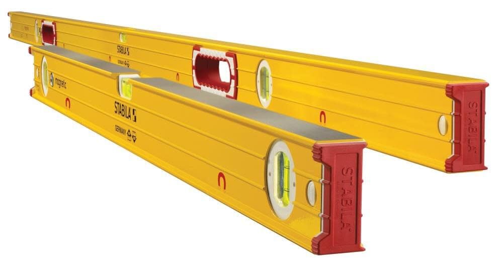 Amazon.com: STABILA Type 96M Magnetic Spirit Level Jamber Set, 78
