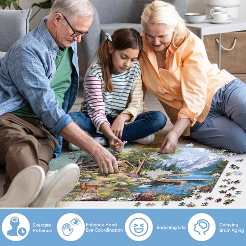 Puzzle de 500 piezas Naturaleza 3+ Anos miniatura 4