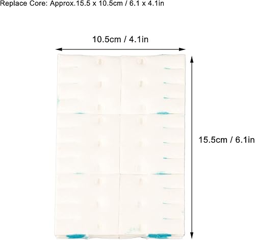 Miniatura 3 de Recambios de repuesto desechables para cepillo de inodoro, 12 piezas de repuesto desechables de papel higiénico a granel para inodoro 3061, hogar
