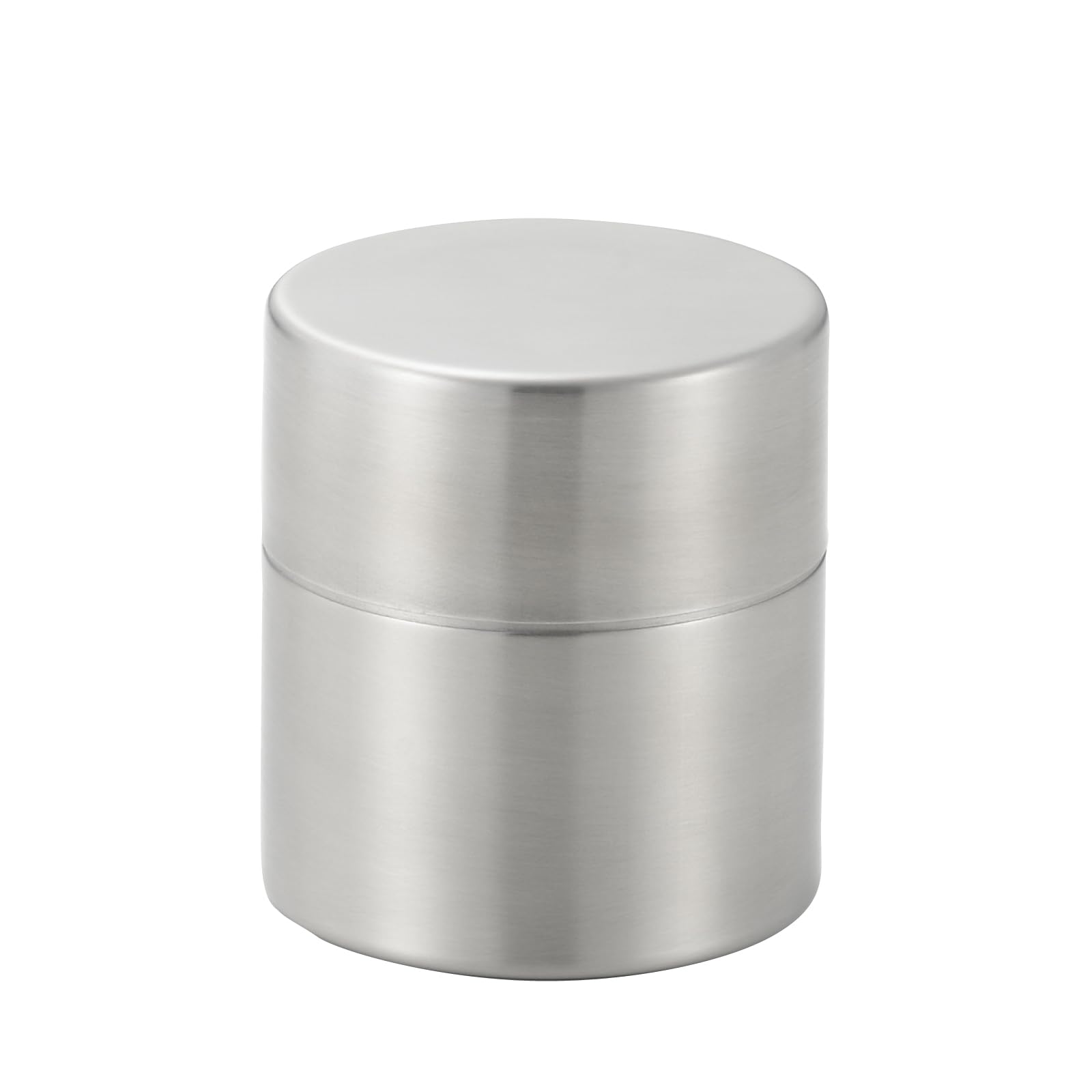 Yoshikawa 18-8 Stainless Steel Tea Canister Small 9.6oz Made in Japan