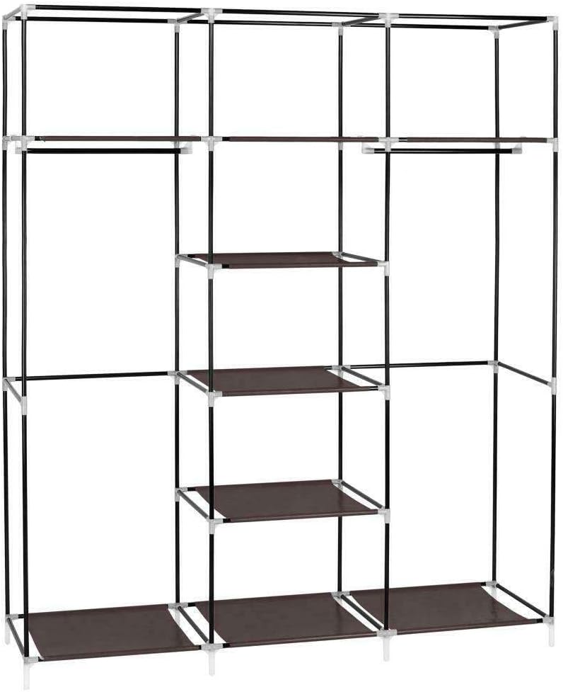 LKOP Closet System, Dark Brown Closet-storage-and-organization-systems Closet organizers and storage Storage shelves Shoe storage Clothes rack Closet shelves Clothing rack Closet organizer