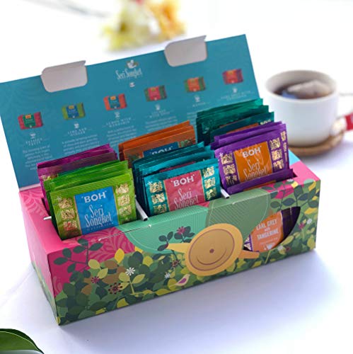 image for BOH Seri Songket Tea Gift Variety, Earl Grey, 30 Total Tea Bags (Pack 