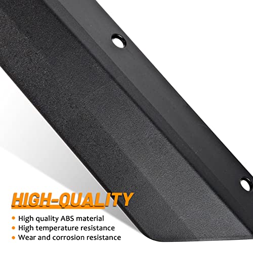 Front & Rear Fender Liner Fender Trim Extension Protector For 2018-2023 Jeep Wrangler Jl Jlu 4 Pcs #TOP4