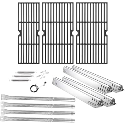 BBQration Grill Parts for Charbroil Performance 4-Burner Grill 463342119 463335517 463342118 463376017 G470-0002-W1 G321-0006-W1 G470-0004-W1 G470-5200-W1 for Charbroil Grill Replacement Parts