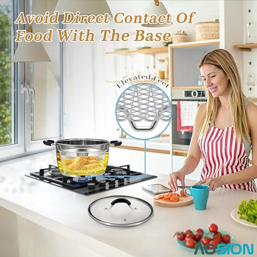 6 Quart Deep Fryer Pot with Basket