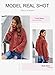 Dokotoo Women Winter Clothes Casual Turtleneck High Neck Winter Clothes Long Sleeve Cable Knit Sweaters Pullover Outerwear Red S