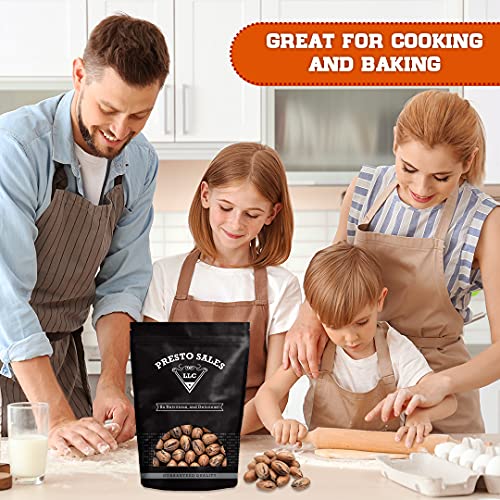 Presto Sales Llc Pecans, Flavorful In Shell, New Crop Unshelled Fresh, Easy To Crack, Healthy Snack, Dietetic, Vegan, Calcium | Perfect For Vegans, Weight Control Diets | 2 Lbs. Pouch Bag (32 Oz.) #TOP5