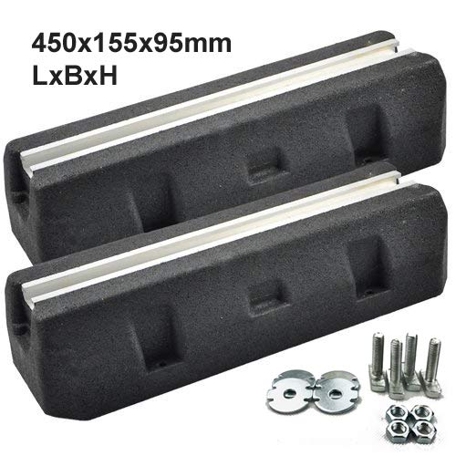 Set van 2 x 450 mm universele console voor dak en vloer, voor split airconditioners en warmtepompen. - Image 3