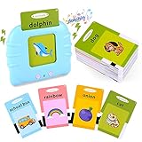 MOLGSDTH Flash Cards Learning Toys for 2-6 Year Old Kids, 112 Pcs 224 Sight Words with Audible Sound, Electronic Preschool Montessori Toys and Birthday Gift for Toddlers