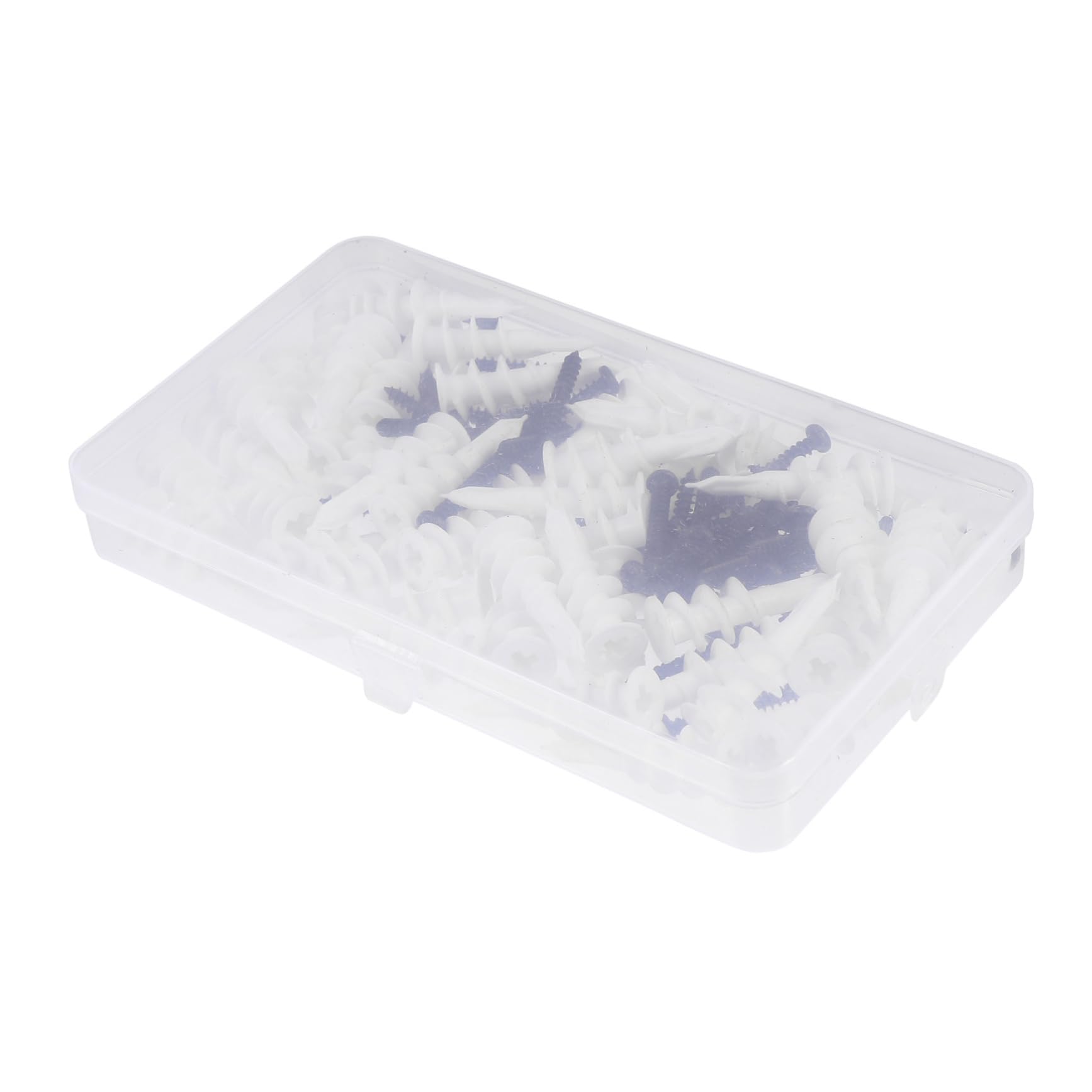 CIYODO Expansion Screw Combination for Drywall 50pcs Self-Tapping Screws and Wall Anchors