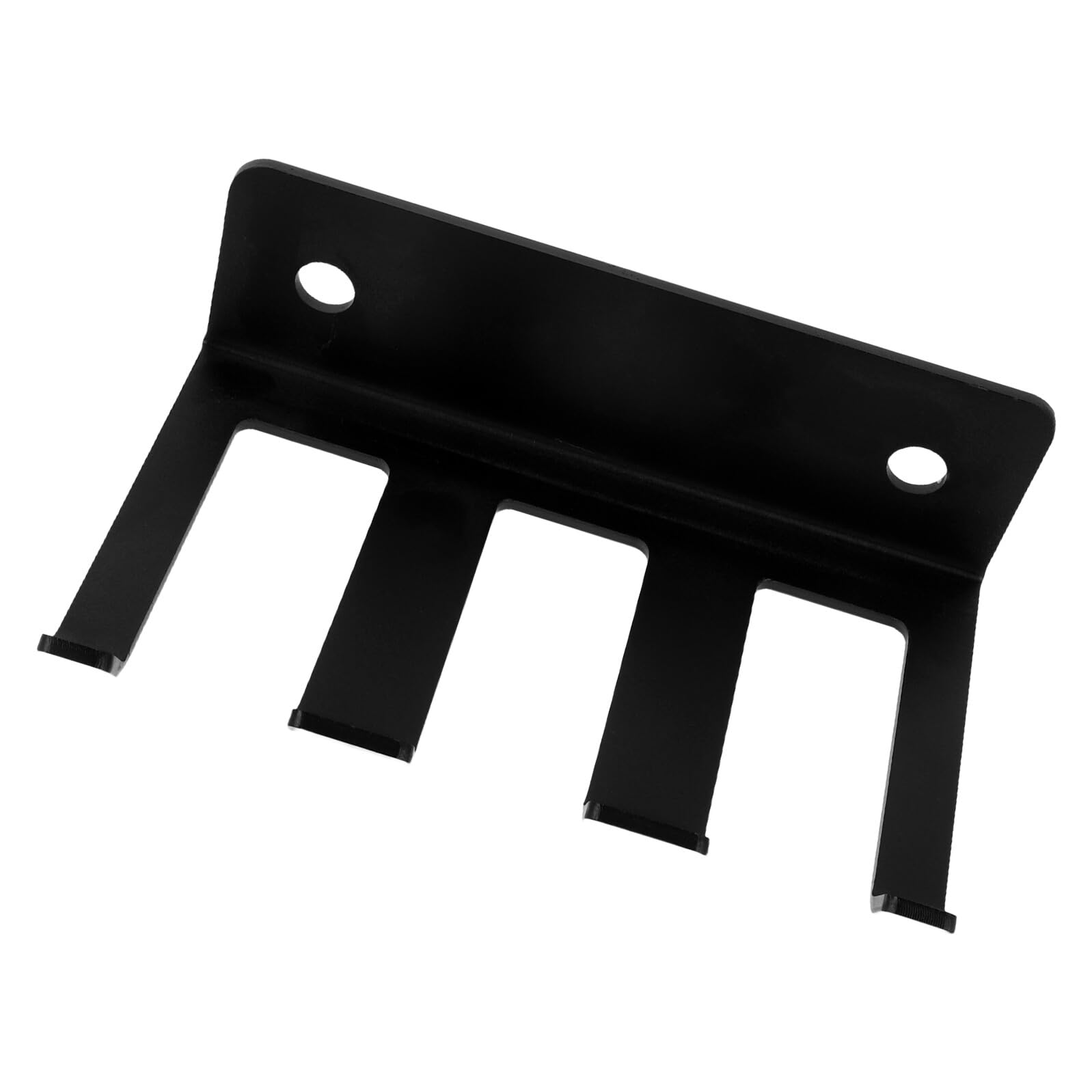 Supporto per Bilanciere da Parete Verticale in Metallo 3 Ganci per Rack Squat Stoccaggio Accessori Palestra Montaggio Salvaspazio per Palestra Domestica