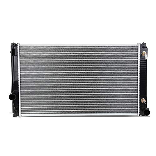 Image of DNA Motoring OEM-RA-2891 Factory Style Aluminum Core Radiator Compatible with 06-18 Rav4 AT, 26-3 /8 inch W X 15-13 /16 inch H X 7 /8 inch D, 1-1 /2 inch Inlet, 1-1 /2 inch Outlet