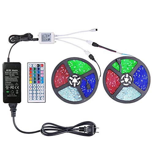WenTop Led Strip Lights Kit 65.5ft(20M) 5050 SMD RGB Flexible LED Tape Lights
