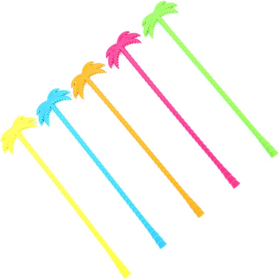 Iplusmile マドラー ロングマドラー ミキサー 攪拌 飲物カクテル コーヒー Diy 可愛い 25本 混合色 Faz