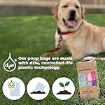 Best Pet Supplies Dog Poop Bags for Waste Refuse Cleanup, Doggy Roll Replacements for Outdoor Puppy Walking and Travel… - Image 5