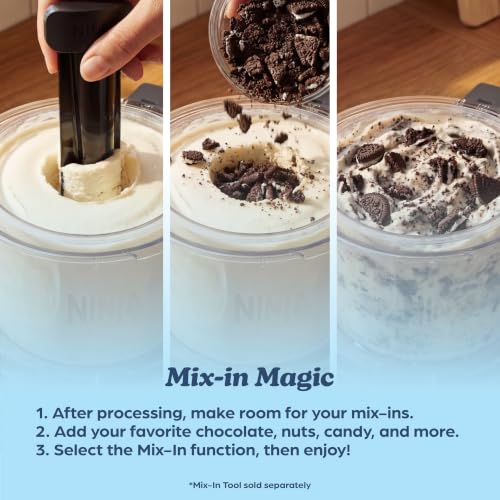 Image of Ninja Creami 7-in-1 Ice Cream Maker, Navy, NC351